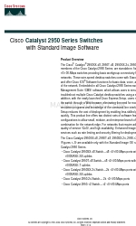 Cisco 2950SX 48 SI - Catalyst Switch Datenblatt