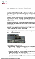 Cisco 2960-24-S - Catalyst Switch 데이터시트