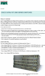 Cisco 2960-24TT - Catalyst Switch Информационный лист