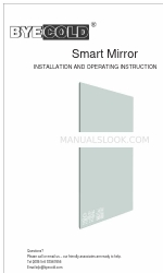 BYECOLD Smart Mirror Installation And Operating Instruction