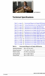 Cisco 3560-48PS - Catalyst Switch 기술 사양