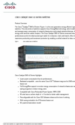 Cisco 3560V2 - Catalyst 48 10/100 Poe Datenblatt