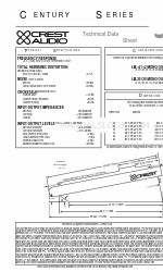 Crest Audio Century LM-12 技術データ