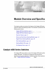 Cisco 4503 - Catalyst Switch Panoramica