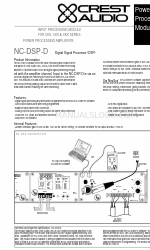 Crest Audio NC-DSP-D - TECHNICAL 技術データ