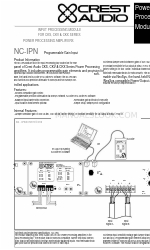 Crest Audio NC-IPN - TECHNICAL Технические данные