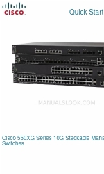 Cisco 550XG series Посібник із швидкого старту