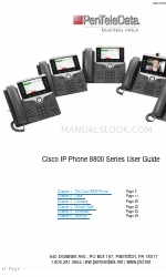 Cisco 8800 Series Manual do utilizador