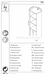 byLIVING BELFAST 03 R Assembly Instructions Manual