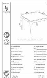 byLIVING BOSSE 60 Assembly Instruction Manual