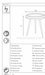 byLIVING JANA 01 조립 지침 매뉴얼