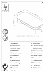 byLIVING JONNY 110 Manual de instrucciones de montaje