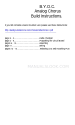 BYOC Analog Chorus Instrukcje budowania