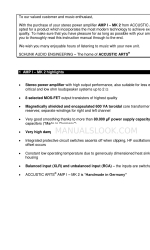 Accustic Arts AMP I MK 2 Manuale