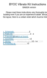 BYOC Vibrato BA662A Instrukcja obsługi