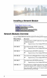 Cisco C3850-NM-4-1G Manual