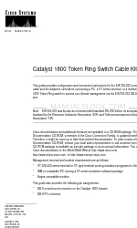 Cisco Catalyst 1800 Manual