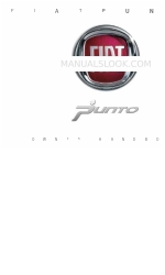 Fiat PUNTO Owner's Handbook Manual