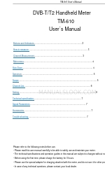 Digisat TM-610 Посібник користувача