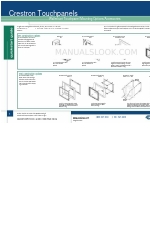 Crestron CT-1000 Snel aan de slag