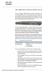 Cisco Catalyst 2960-48PST Product Support Bulletin