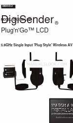 DigiSender Plug'n'Go LCD ユーザーマニュアル