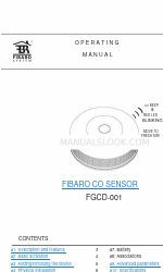 FIBARO CO Sensor FGCD-001 Operating Manual