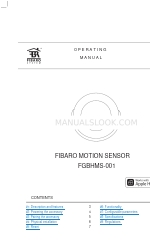 FIBARO FGBHMS-001 Manual de instruções