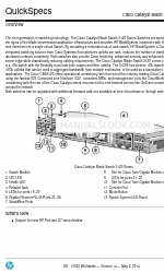 Cisco Catalyst 3120G Especificação rápida