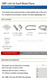 digisignage SaaS XMP-130 사용자 설명서