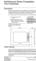 Crestron TPS-FPAR-5000L-A Ficha de datos