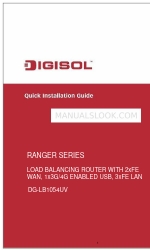 Digisol DG-LB1054UV Manuel d'installation rapide