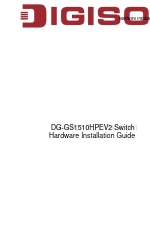 Digisol DG-GS1510HPEV2 Hardware-Installationshandbuch