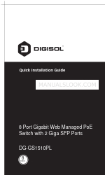 Digisol DG-GS1510PL Handbuch zur Schnellinstallation