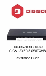 Digisol DG-GS4600SE2 Series Installationshandbuch