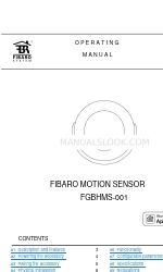 FIBARO FGBHMS-001 Manual de instruções