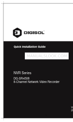 Digisol NVR Series Handbuch zur Schnellinstallation