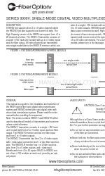 Fiber Options 9900VD-R Manual de instruções