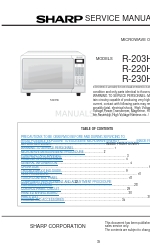 Sharp Carousel R-203HW サービスマニュアル