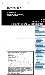 Sharp Carousel R-222TW Operation Manual