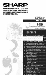 Sharp Carousel R-308K 운영 매뉴얼