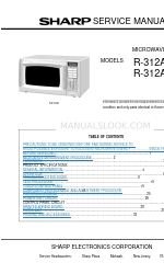 Sharp Carousel R-312AK Руководство по эксплуатации