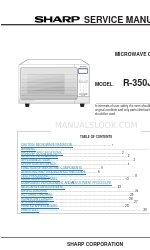 Sharp Carousel R-350J Посібник з експлуатації