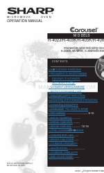 Sharp Carousel R-410L Operation Manual