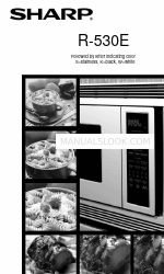 Sharp CAROUSEL R-530E Manual de cocina