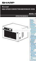 Sharp Carousel R-90GCS Operation Manual