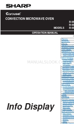 Sharp Carousel R-990K Manuel d'utilisation