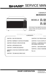 Sharp Carousel R-990K Servis Kılavuzu