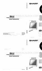 Sharp Aquos LC 13E1U Bedieningshandleiding