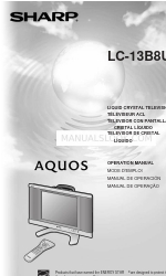 Sharp Aquos LC-13B8U Руководство по эксплуатации